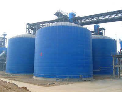 三门水泥钢板库改造